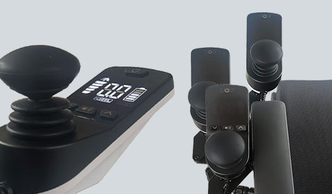 Linkshandige joystickhouder voor de Smart Chair Horizon